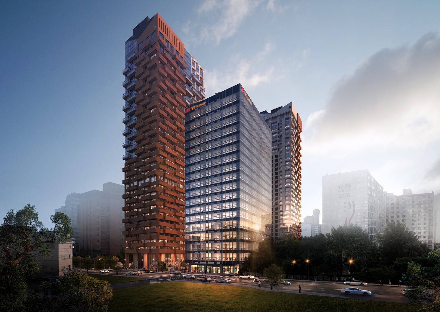 당산 SK V1